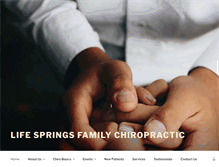 Tablet Screenshot of chiropractordenvercolorado.com